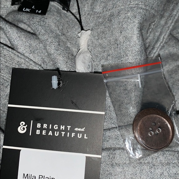 Grey Jumpsuit, UK 14, 32-L new w/tags - Picture 11 of 11